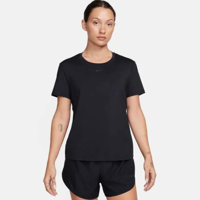 Nike T-shirt Et Manches Longues Running^Dri-FIT One Classic Short Sleeve Tee Noir