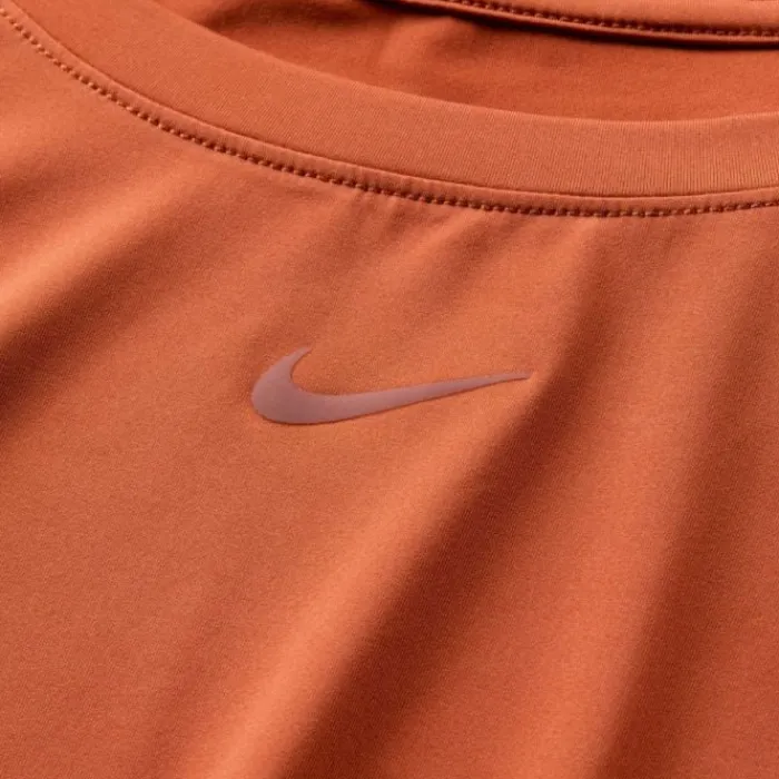 Nike T-shirt Et Manches Longues Running^Dri-FIT One Classic Short Sleeve Tee Orange