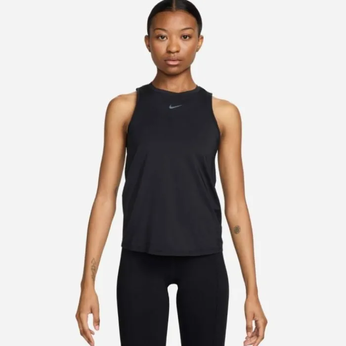 Nike T-shirt Et Manches Longues Running^Dri-FIT One Classic Tank Top Noir