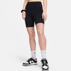 Nike Short Running^Dri-FIT One High-Waisted 8in Biker Shorts Noir