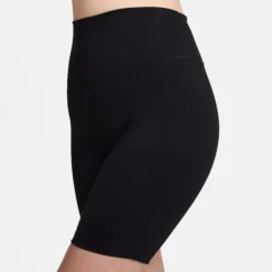 Nike Short Running^Dri-FIT One High-Waisted 8in Biker Shorts Noir