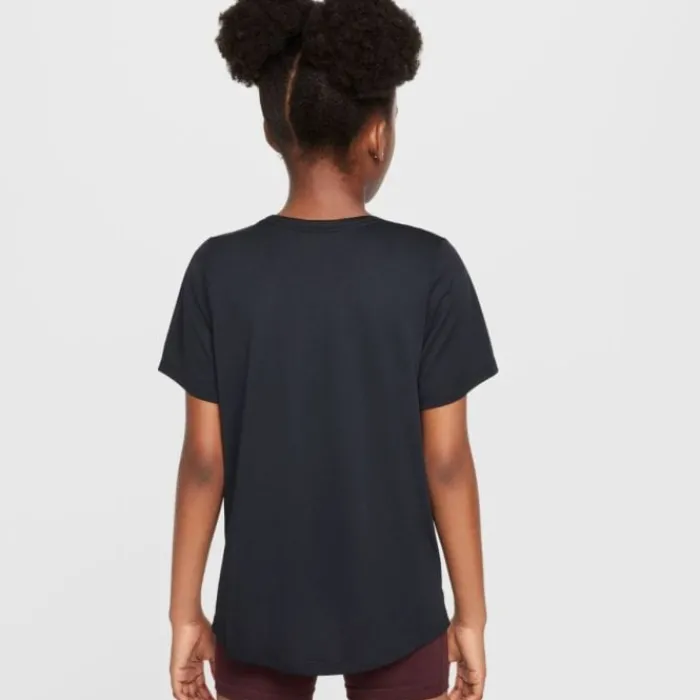 Nike T-shirt Running^Dri-FIT One STD Short Sleeve Tee Noir