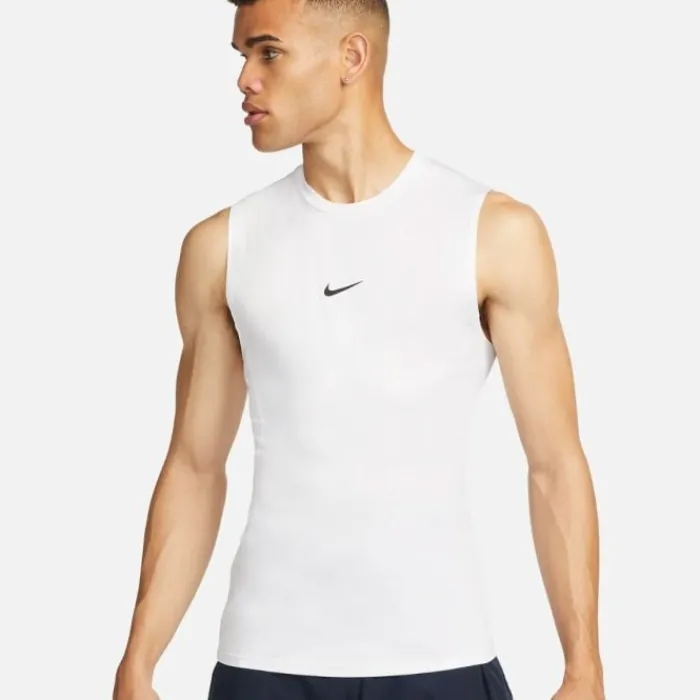 Nike Sous Vetement Sport|T-shirt Et Manches Longues Running^Dri-FIT Pro Tank Blanc