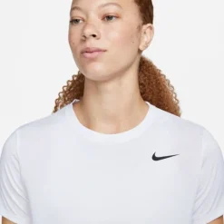 Nike T-shirt Et Manches Longues Running^Dri-FIT Relaxed Short Sleeve Tee Blanc