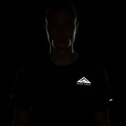 Nike T-shirt Et Manches Longues Running^Dri-FIT Solar Chase Short Sleeve Tee Noir