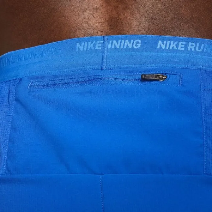 Nike Short Running^Dri-Fit Stride 5in Brief-Lined Shorts Bleu