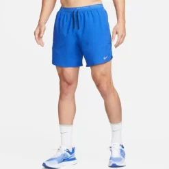 Nike Short Running^Dri-FIT Stride 7in Brief-Lined Shorts Bleu
