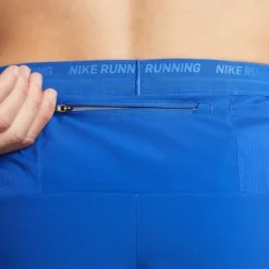 Nike Short Running^Dri-FIT Stride 7in Brief-Lined Shorts Bleu