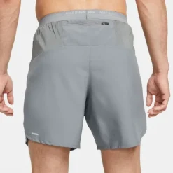 Nike Short Running^Dri-FIT Stride 7in Brief-Lined Shorts Gris