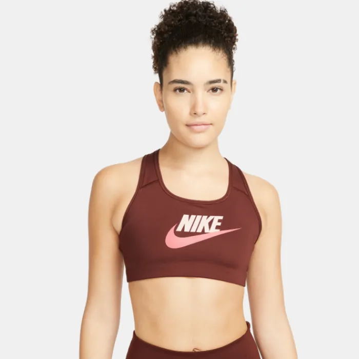 Nike Brassière De Sport^Dri-Fit swoosh Bra Rouge