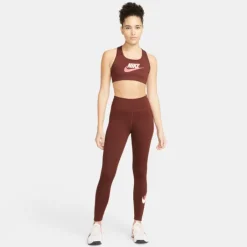 Nike Brassière De Sport^Dri-Fit swoosh Bra Rouge