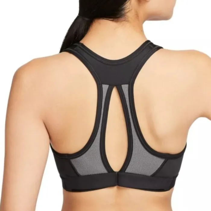Nike Brassière De Sport^Dri-FIT Swoosh High Support Bra Noir