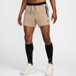 Nike Short Running^Dri-FIT Trail Second Sunrise 5in Brief-Lined Shorts Marron