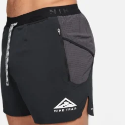 Nike Short Running^Dri-FIT Trail Second Sunrise 5in Brief-Lined Shorts Noir