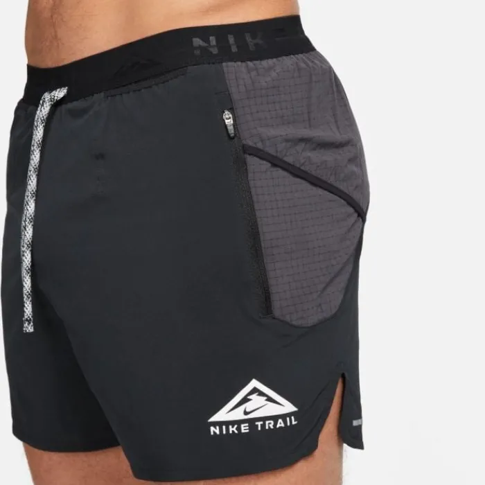 Nike Short Running^Dri-FIT Trail Second Sunrise 5in Brief-Lined Shorts Noir