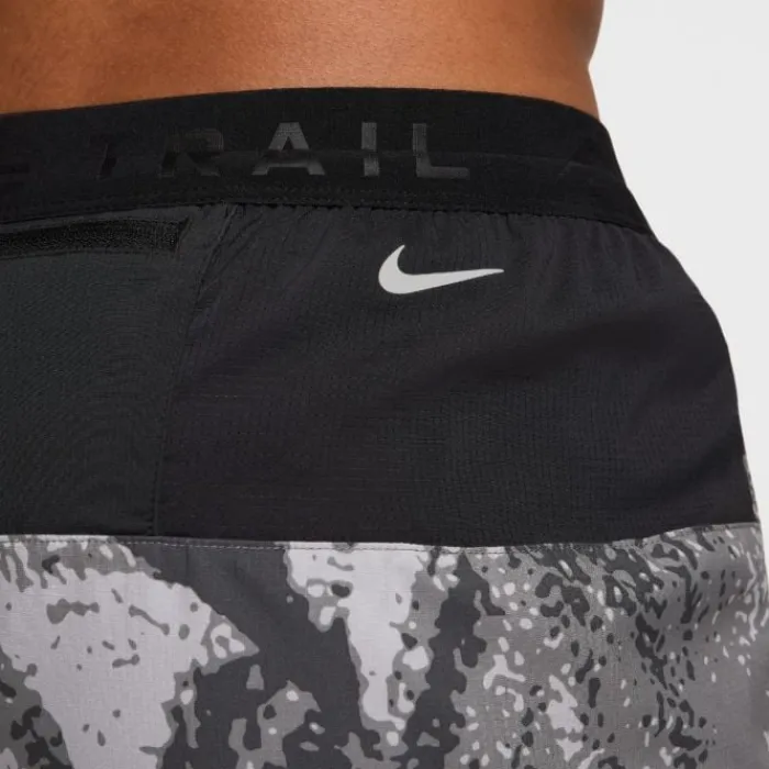 Nike Short Running^Dri-FIT Trail Stride MB 7in Shorts Blanc