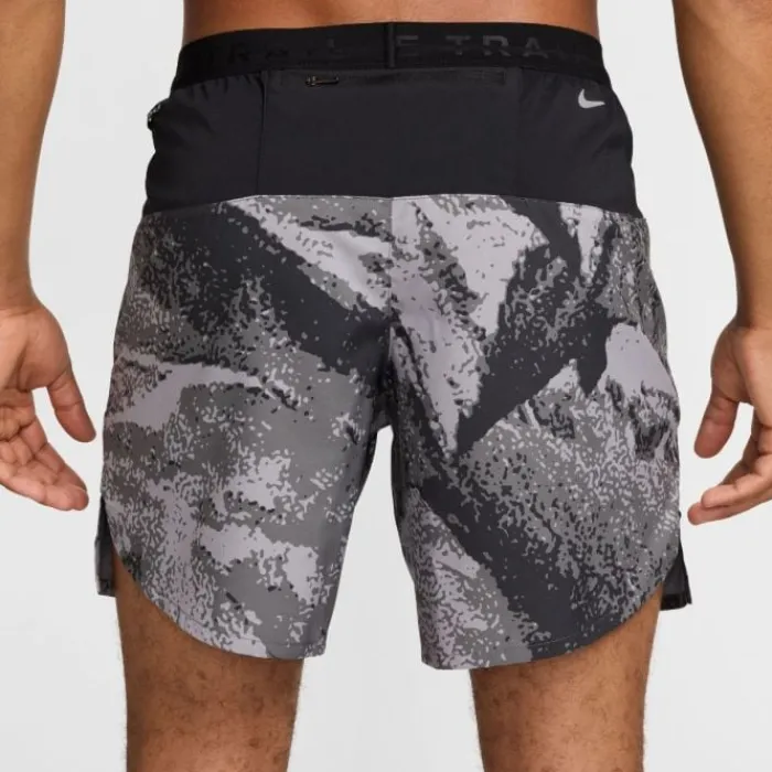 Nike Short Running^Dri-FIT Trail Stride MB 7in Shorts Blanc
