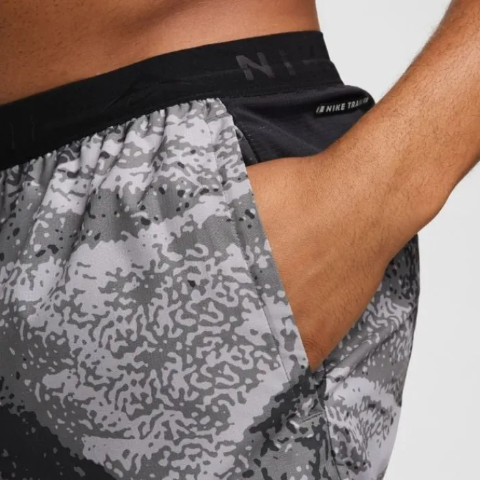Nike Short Running^Dri-FIT Trail Stride MB 7in Shorts Blanc
