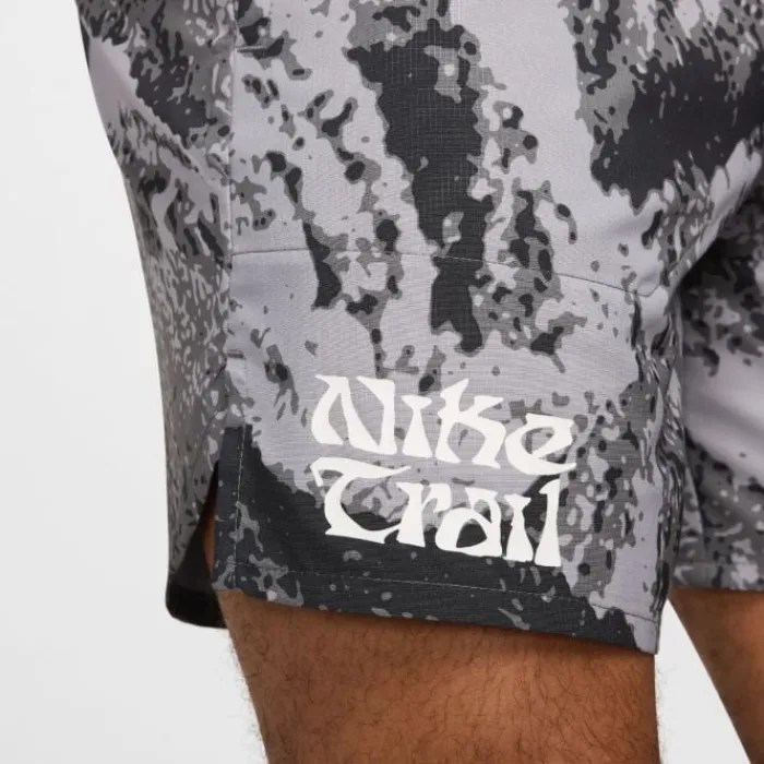 Nike Short Running^Dri-FIT Trail Stride MB 7in Shorts Blanc
