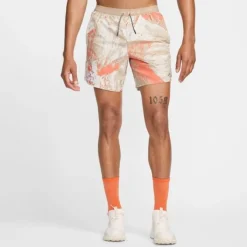 Nike Short Running^Dri-FIT Trail Stride MB 7in Shorts Marron