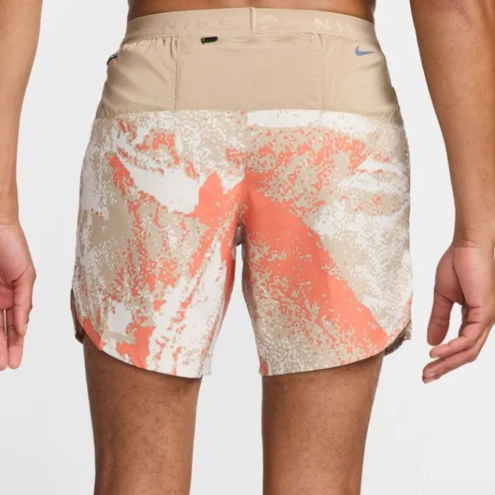 Nike Short Running^Dri-FIT Trail Stride MB 7in Shorts Marron