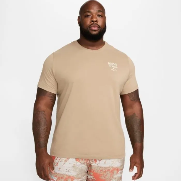 Nike T-shirt Et Manches Longues Running^Dri-FIT UTMB Energy Tee Marron