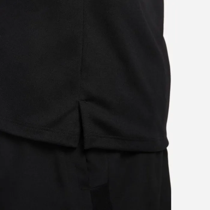 Nike T-shirt Et Manches Longues Running^Dri-Fit UV Miler Short Sleeve Tee Noir