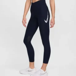 Nike Collant Et Pantalon Running^Fast 7/8 Tights Noir