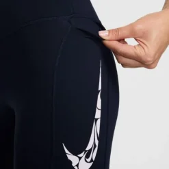Nike Collant Et Pantalon Running^Fast 7/8 Tights Noir
