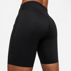 Nike Short Running^Firm-Support Mid-Rise Shorts With Pockets Noir