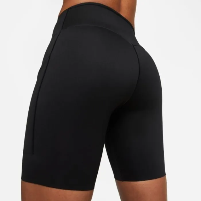 Nike Short Running^Firm-Support Mid-Rise Shorts With Pockets Noir