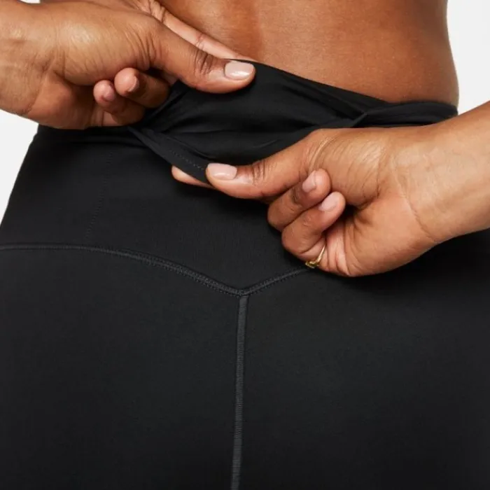 Nike Short Running^Firm-Support Mid-Rise Shorts With Pockets Noir