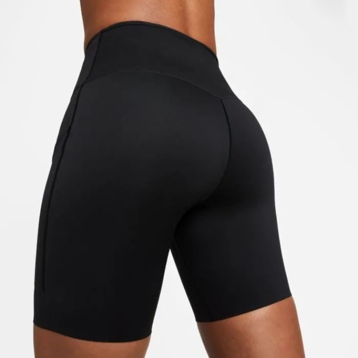 Nike Short Running^High Waisted 8 Inch Short Tight Noir