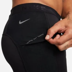 Nike Collant Et Pantalon Running^Lunar Ray Winter Tights Noir