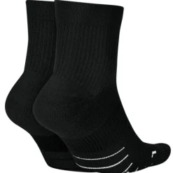 Nike Chaussettes|Chaussettes Running^Multiplier Ankle 2-Pack Socks Noir