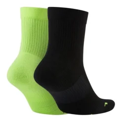 Nike Chaussettes|Chaussettes Running^Multiplier Ankle 2-Pack Socks Vert