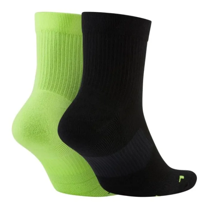 Nike Chaussettes|Chaussettes Running^Multiplier Ankle 2-Pack Socks Vert