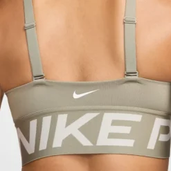 Nike Brassière De Sport^Pro Indy Plunge Bra Bold Marron