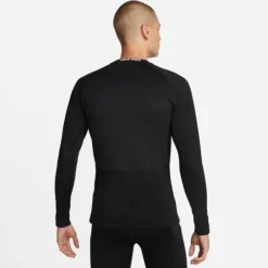 Nike T-shirt Et Manches Longues Running^Pro Warm Long Sleeve Tee Noir