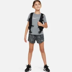 Nike T-shirt Running^Short Sleeve Top Gris
