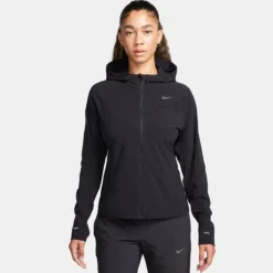 Nike Veste Running^Swift UV Jacket Noir