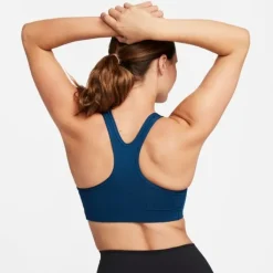 Nike Brassière De Sport^Swoosh Futura Bra Bleu