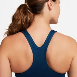 Nike Brassière De Sport^Swoosh Futura Bra Bleu
