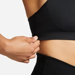Nike Brassière De Sport^Swoosh Medium Support Bra Noir