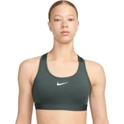 Nike Brassière De Sport^Swoosh Medium Support Bra Vert