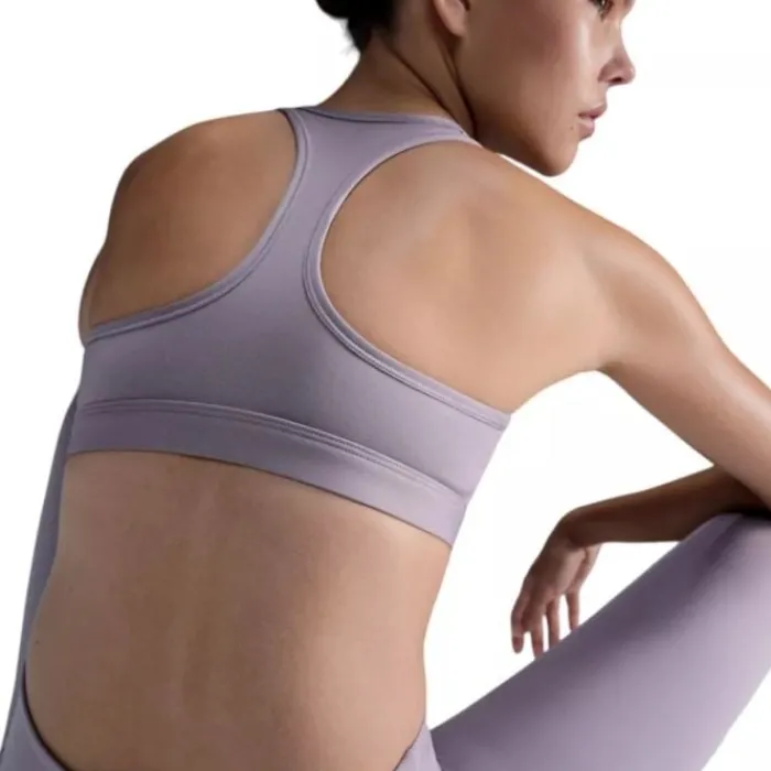 Nike Brassière De Sport^Swoosh Medium Support Bra Mauve