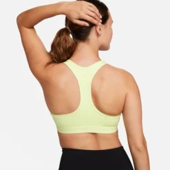 Nike Brassière De Sport^Swoosh Medium Support Bra Jaune