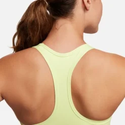 Nike Brassière De Sport^Swoosh Medium Support Bra Jaune