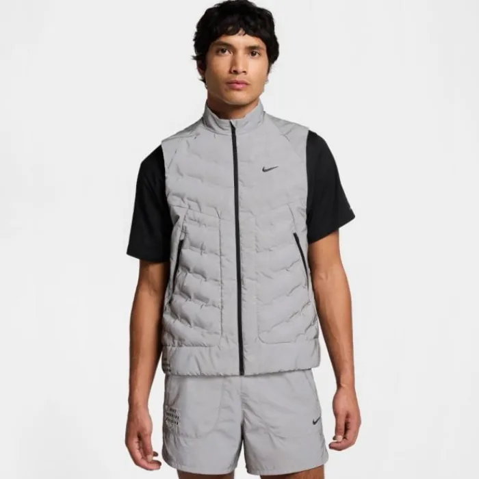 Nike Gilet Running^Therma-FIT Advanced Run Division Vest Gris