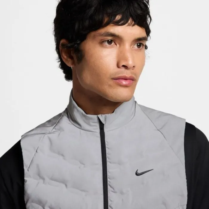 Nike Gilet Running^Therma-FIT Advanced Run Division Vest Gris
